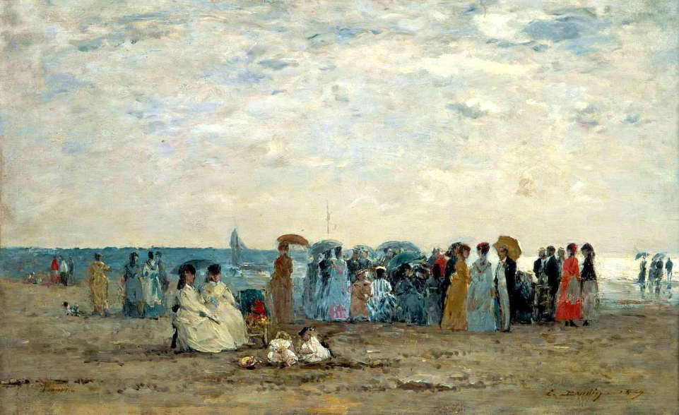 �u�[�_���@�u�g���[���B���̕l�Ő�������l�X�v 1869�@�b31x48cm | �I���Z�[���p�فA�p��